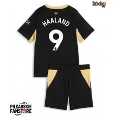 Tanie Strój piłkarski Manchester City Erling Haaland #9 Koszulka Wyjazdowej dla dziecięce 2026-27 Krótkie Rękawy (+ szorty)